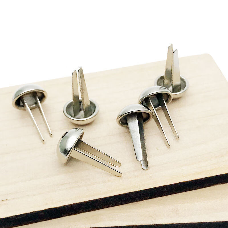 两脚钉圆双脚钉手工美术分脚半蘑菇包包底座气泡手账羊角子箱包小配件