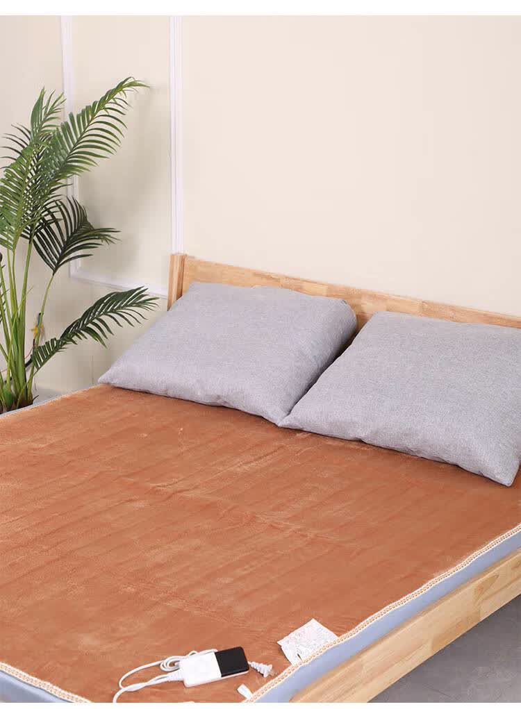 水暖毯双人水循环 电热毯法兰绒单控双控单人双人三人加大宿舍智能