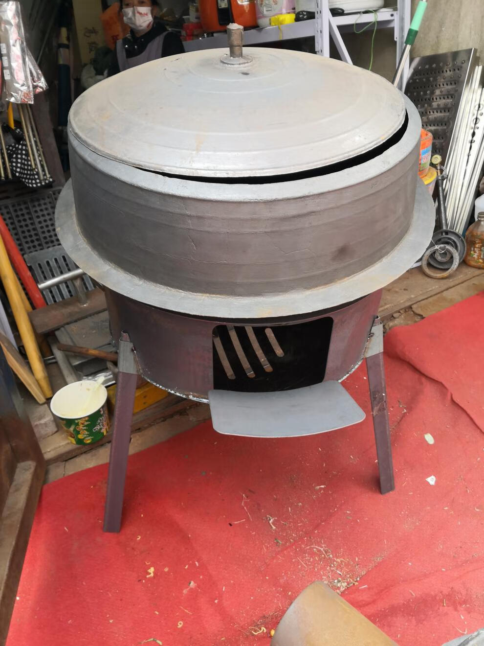 朝鲜族铸铁锅 延边朝鲜族大铁锅农村铁锅铸铁锅饭店食堂炖锅老式朝鲜