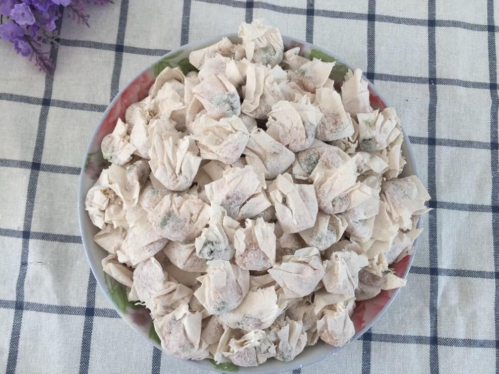 福建莆田特产正宗西天尾燕皮扁食混沌扁肉云吞馄饨肉燕顺丰 500克