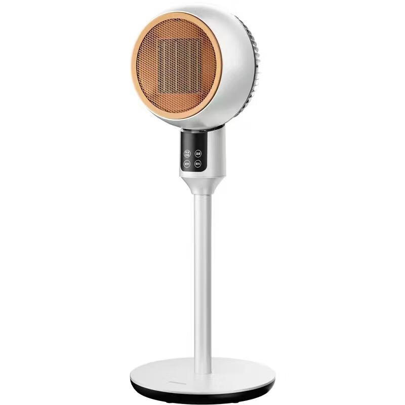 可狄 菊花牌电暖器 菊花暖风机家用取暖器循环扇浴室电热风扇立式电暖