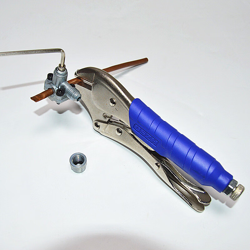 大圣冰箱铜管封口钳wk201b安装维修制冷工具夹铜管大力钳封口钳wk201b