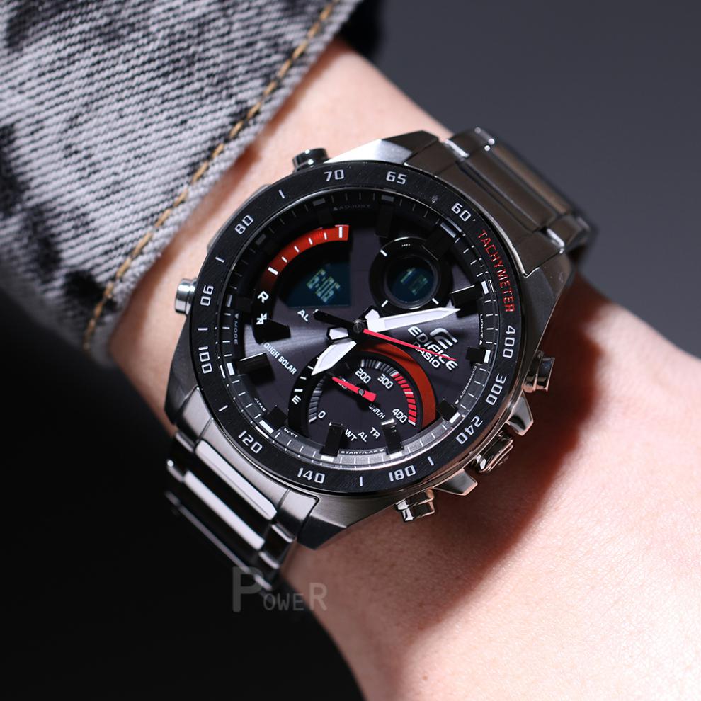 卡西欧(casio)手表男edifice农家橡树八角时尚蓝牙表ecb ecb-900db-1b