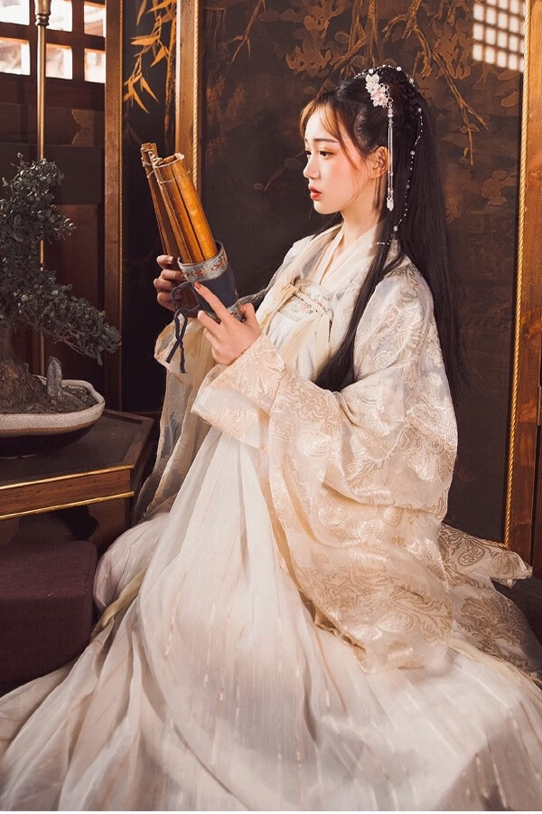 南糖三色九尾鲛汉服人泪汉服正版九尾汉服九夜汉服学生般若汉服龙母