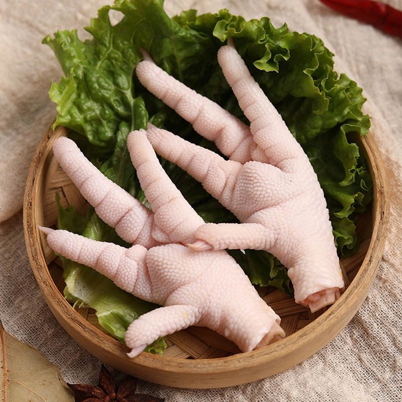 顺丰新鲜活杀短鸡爪冷冻鸡爪鸡凤爪批发生鲜凤爪2斤鸡爪