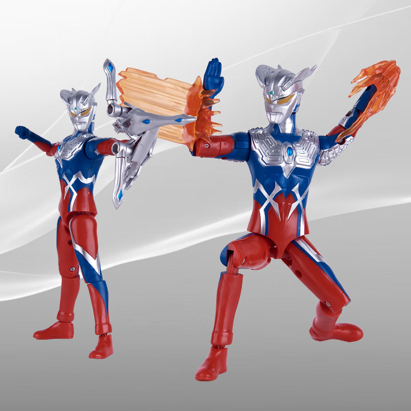 万代(bandai)迪迦奥特曼玩具黄金赛罗闪耀人偶贝利亚捷德act关节可动