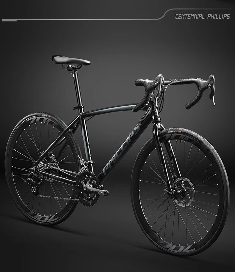 【超高颜值】斯特拉95公路l车700c破风自行l车手变油碟男式赛l车轻便