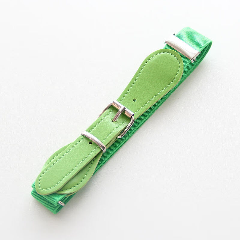 贝佳淑新品懒人隐形腰带女腰带女学生韩版百搭儿童皮带小孩装饰腰带