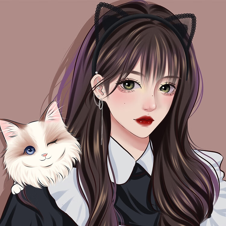 2022新款手绘头像定制原创画师约稿微信头像画情侣真人照片动漫画卡通