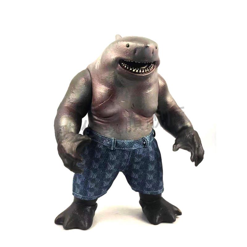 2022素鲨鱼王dc毒液死侍鲨鱼王麦克法兰ml漫威dc组合蜘蛛侠关节可动