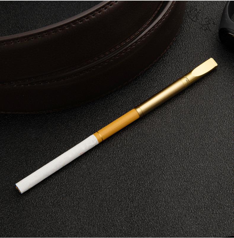 细烟烟嘴过滤器具男士纯铜可清洗循环型中细两用烟嘴 纯铜(中细两用)