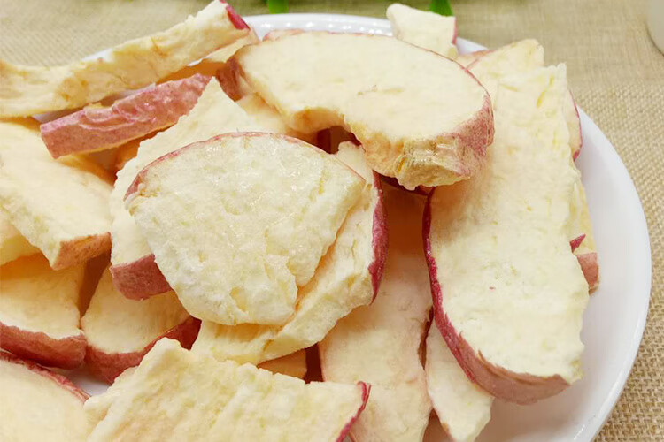 【】冻干苹果干苹果脆片无添加即食果蔬无糖苹果干脱水苹果圈休闲零食