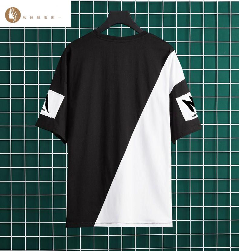 夏季艾伦沃克同款衣服alan walker街头短袖t恤上衣联名卫衣半袖休t恤