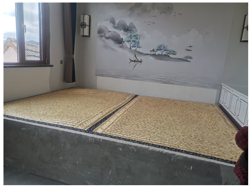 农村炕席炕席家用农村土东北火炕席榻榻米耐高温天然芦苇席手工编织