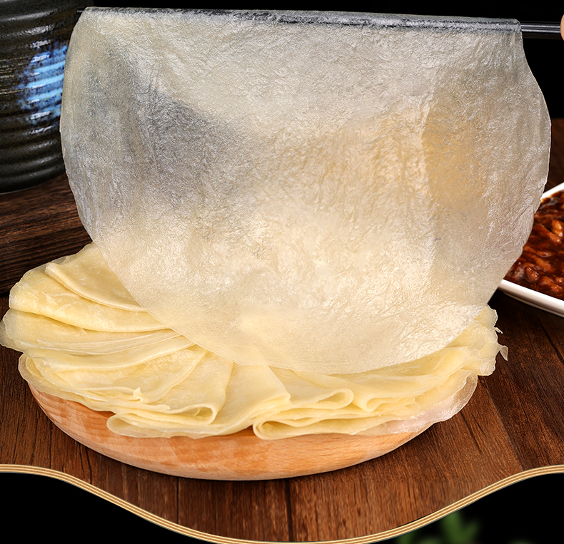 芈乡榆林镇风味筋饼薄饼皮东北特产卷菜春饼卷饼劲早餐面饼榆林筋饼