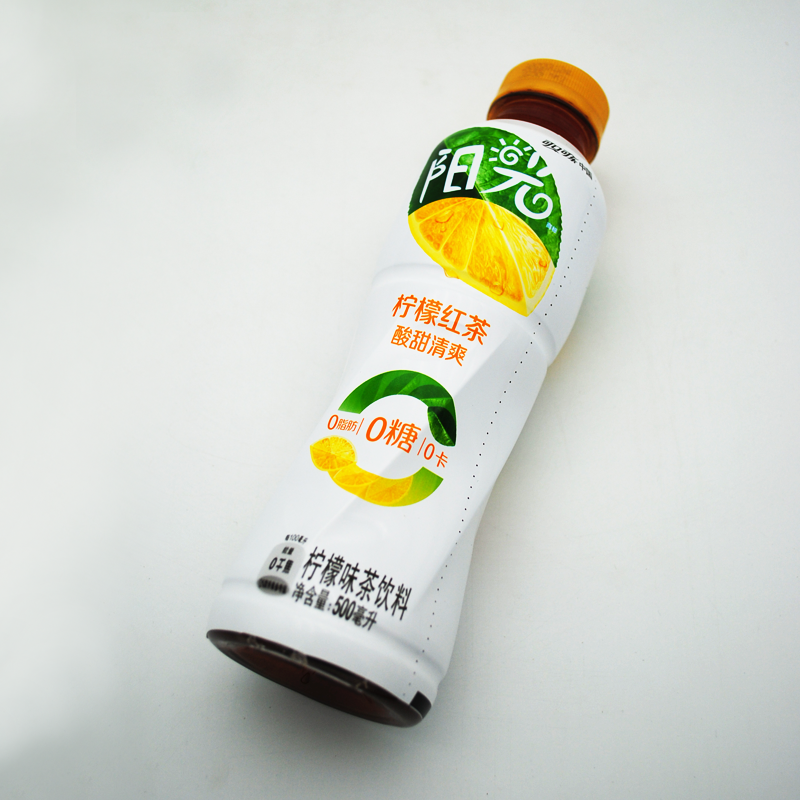 【日期新鲜】可口可乐 阳光柠檬茶500mlx12瓶 柠檬味茶饮料红茶桃桃