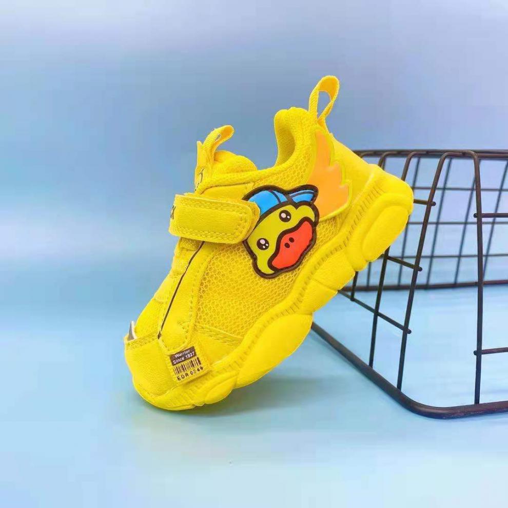 潮思汇哈罗小黄鸭男童儿童鞋子女宝宝学步鞋机能鞋春夏款网面运动鞋