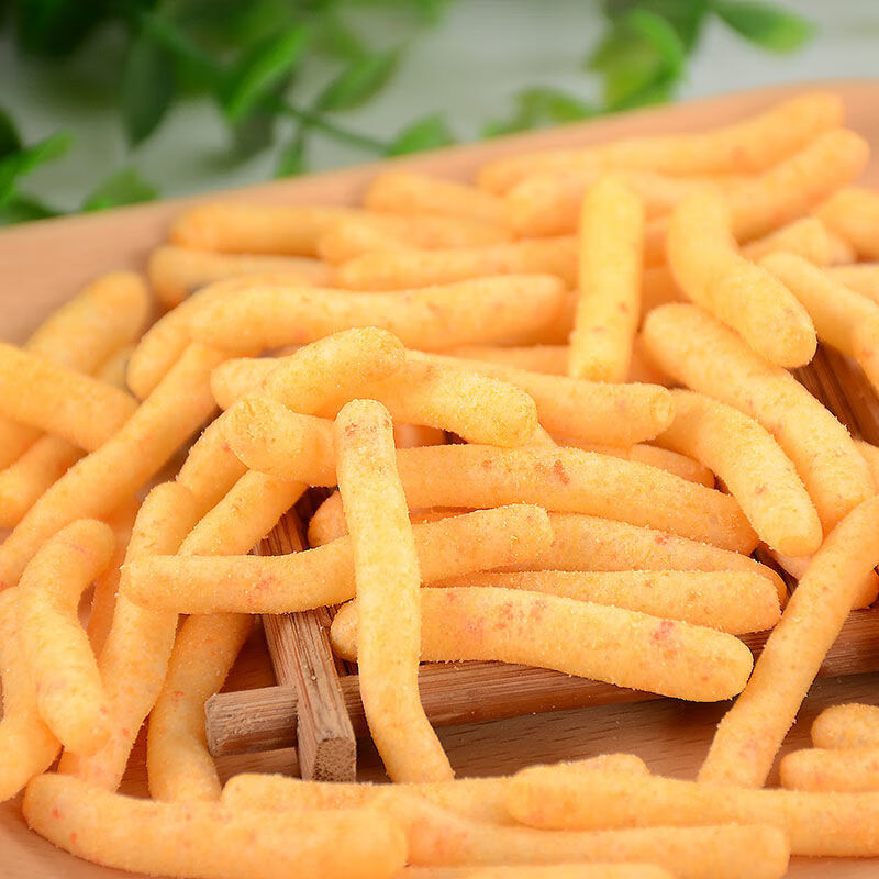 上好佳芝士条7gx20袋 休闲膨化零食 办公室怀旧零食 芝士条40袋【图片