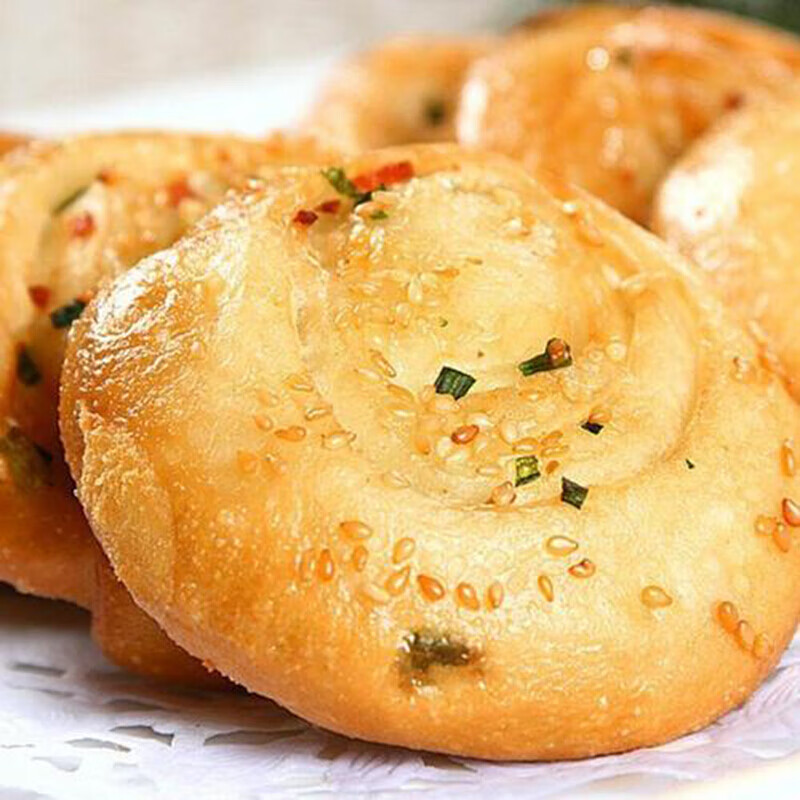 方便早餐香煎葱油饼速冻半成品营养葱花煎饼油炸点心面食面点24个香煎