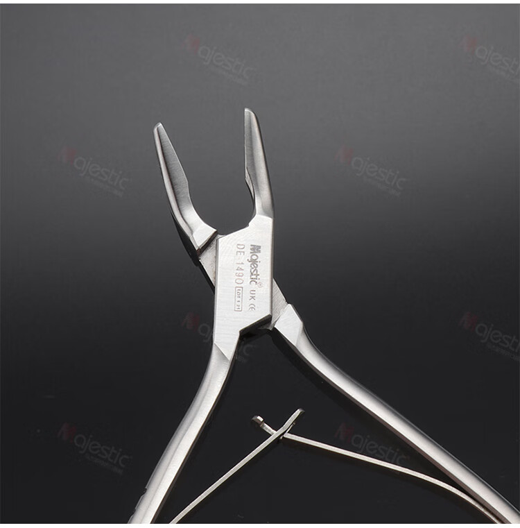 口腔种植工具咬骨钳子直弯头单双关节高硬度牙科整形手术器械材料 单