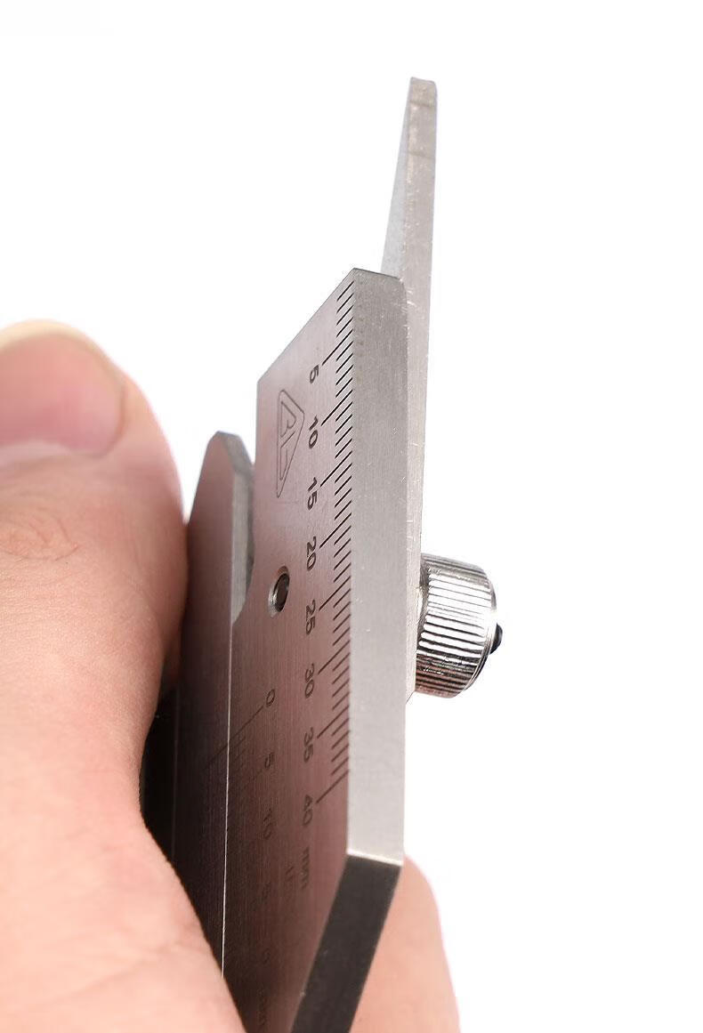 常州华工焊缝检验尺焊缝检测尺焊接检验尺焊脚尺焊缝规焊接测量尺 kh