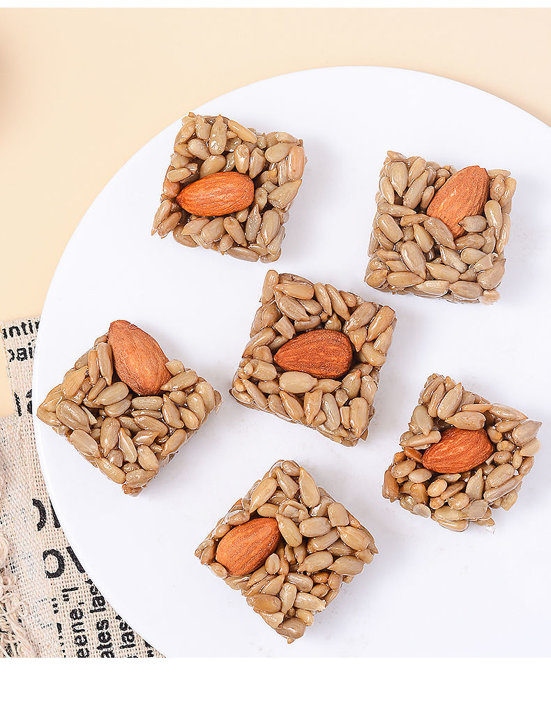 巴旦木瓜子仁原味香脆瓜子酥葵花籽坚果酥休闲零食30包