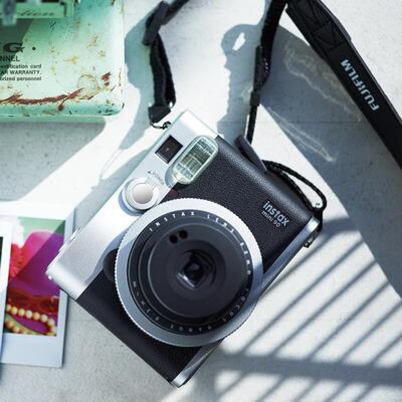 富士fujifilm相机instaxmini90一次成像复古经典迷你90拍立得相纸相机