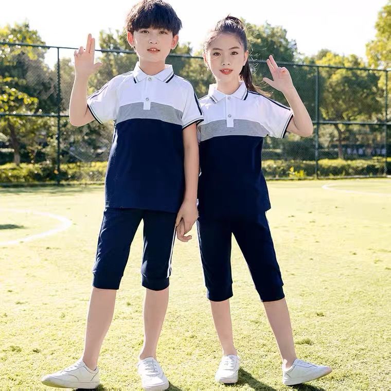 楷泉小学生校服三年级班服纯棉运动服儿童学院风套装男女童棒球服定制
