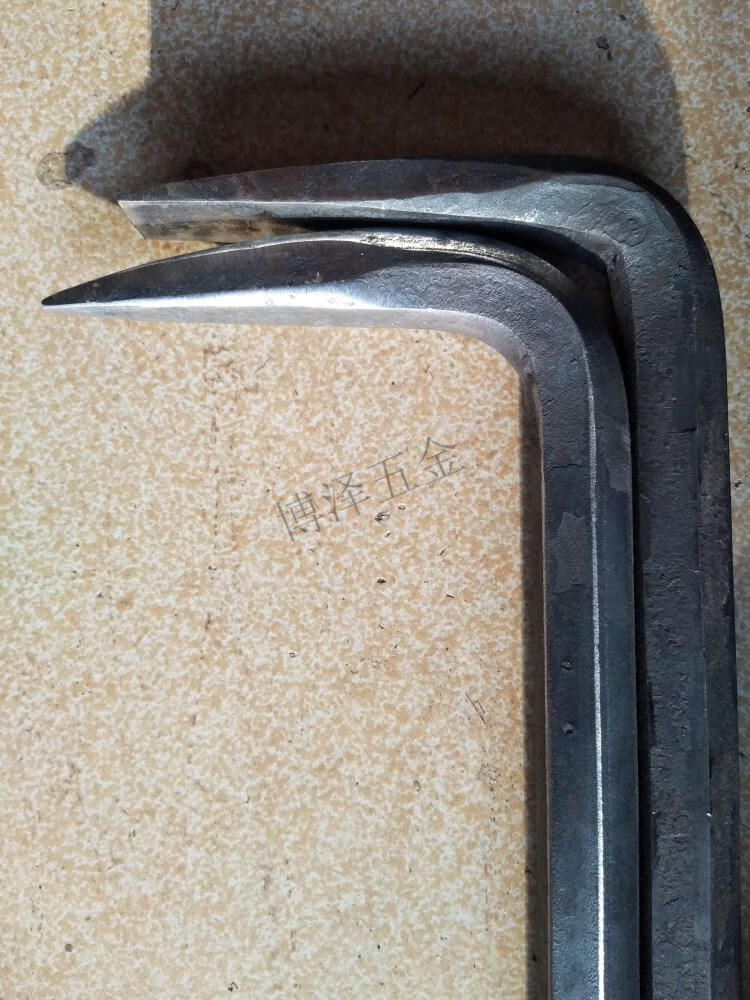 高硬度撬棒六角弹簧钢撬棍工地木工拆模板特种钢撬杠铝模撬棍 弹簧钢