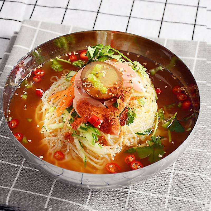 速食食大能东北延吉延边小麦冷面小麦大冷面6包 375*6包【图片 价格