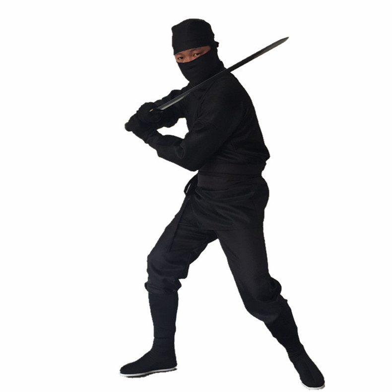 s刺客服夜行衣 古装蒙面服刺客服夜行衣忍者男黑衣人武侠盗贼土fei