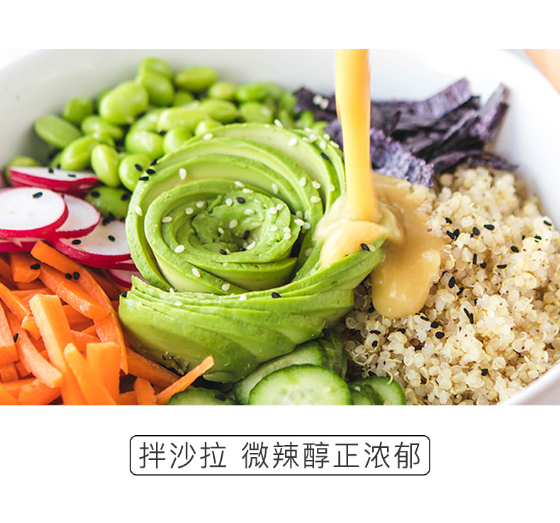 5折 雷恩大藏芥末酱850g 法国原装第戎黄芥末酱寿司三明治沙拉酱