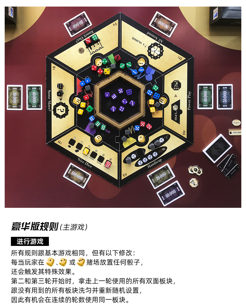 【惊喜好货】2022新款【中文正的版】神秘岛 桌游棋牌卡牌 拉斯维加斯