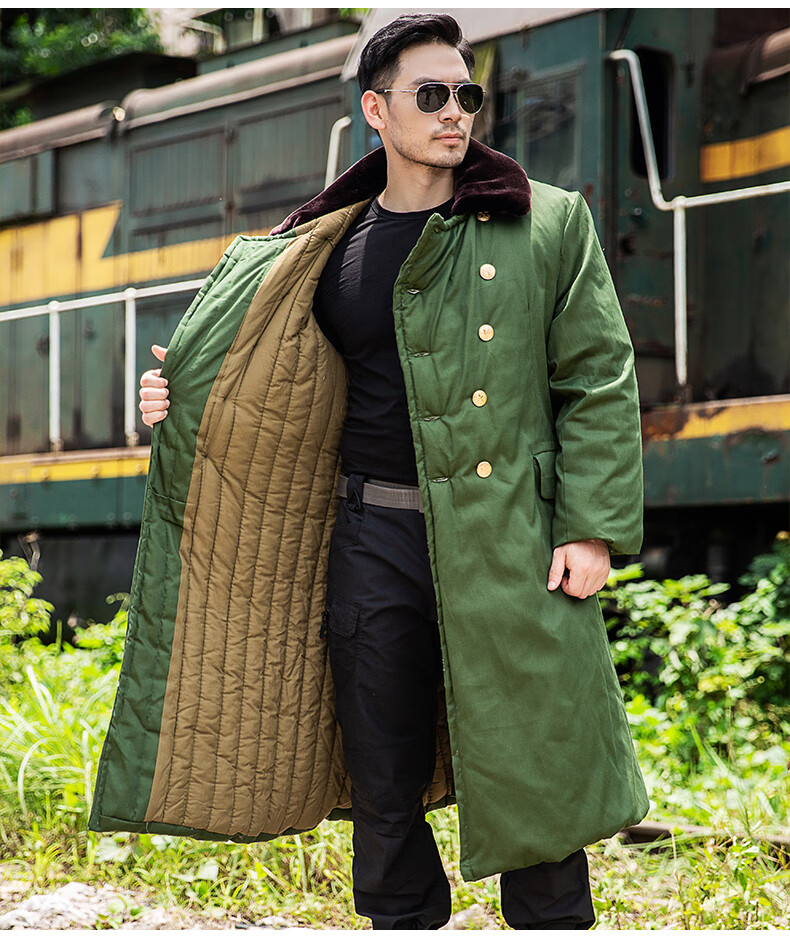 簘蕥 军衣冬季长款东北大棉袄军棉大衣男冷库防寒服冬季加厚保暖劳保