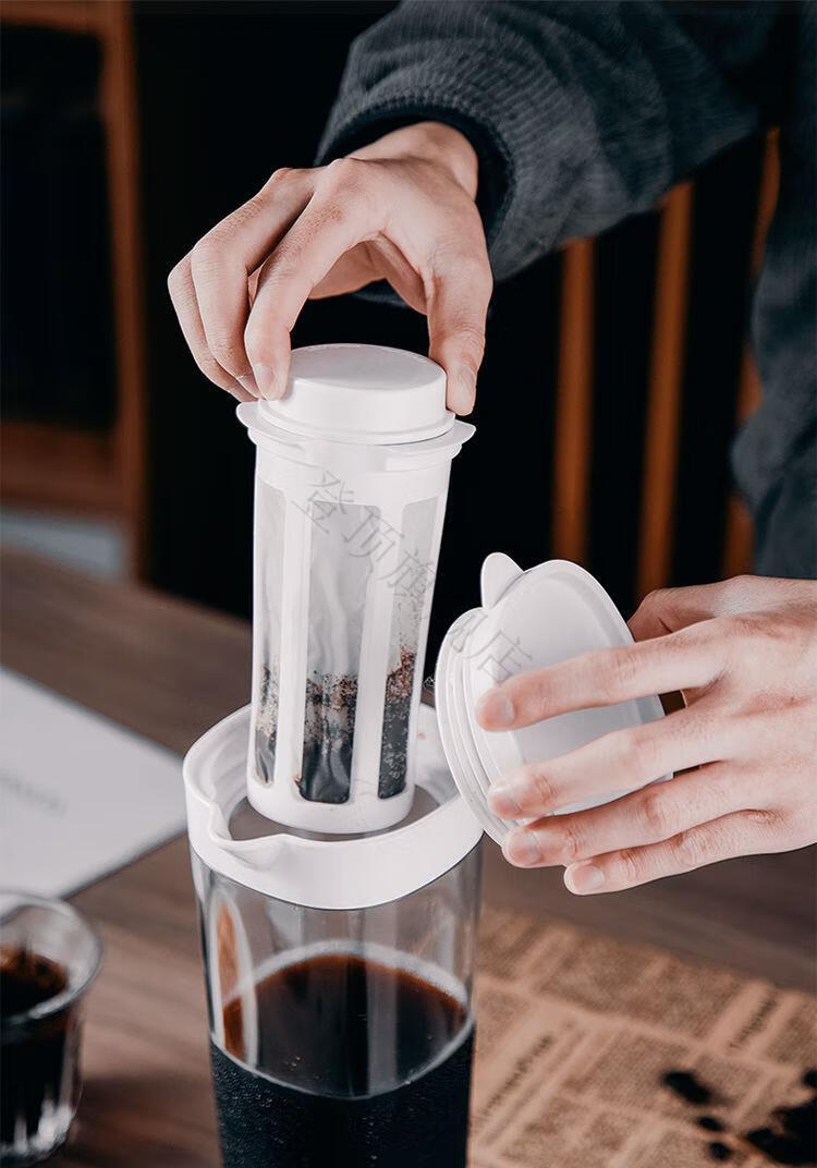 小米mi生态米家通用冷萃咖啡壶大容量家用冷萃瓶冷泡果茶壶冷淬冰萃