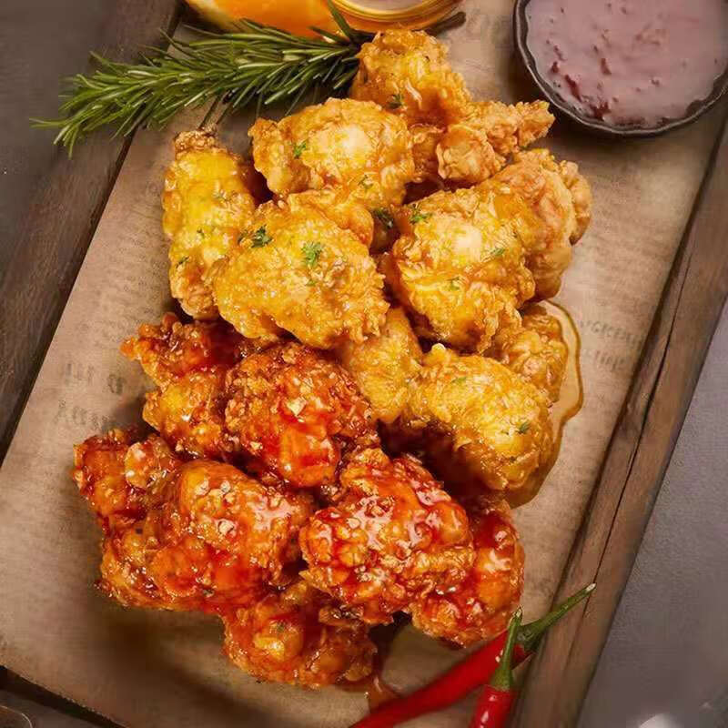 韩式炸鸡经典甜辣味200g盒装 加热即食速冻炸鸡 韩式经典甜辣200g*2盒