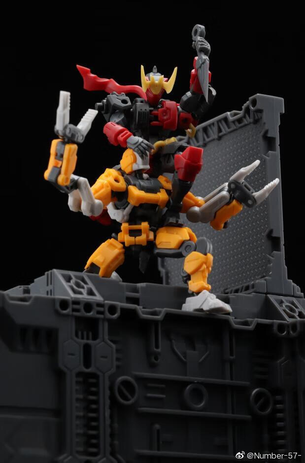 57傀甲小队-鬼火 1:24拼装机甲fiftyseven 模型玩具带特典现货 傀甲