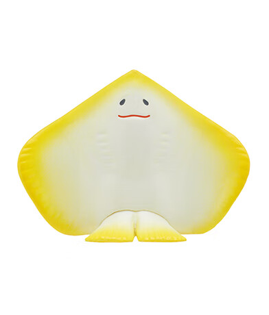 日本证版散货 奇谭 kitan 腹部微笑鳐鱼 可爱魔鬼鱼海洋模型摆件 5