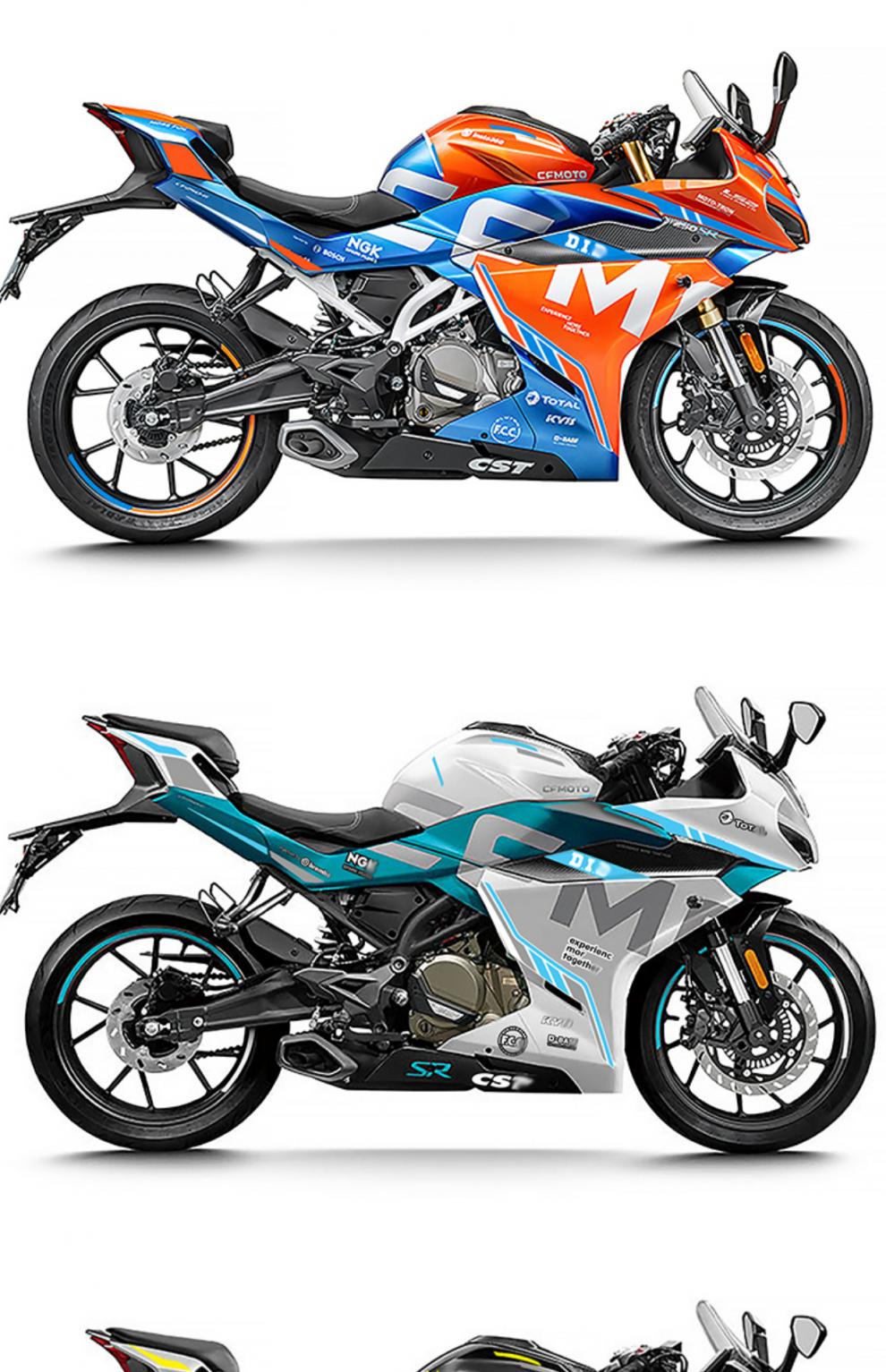 春风250srmy22贴纸适用250sr赛道版my22拉花贴花版画车身装饰贴画改装