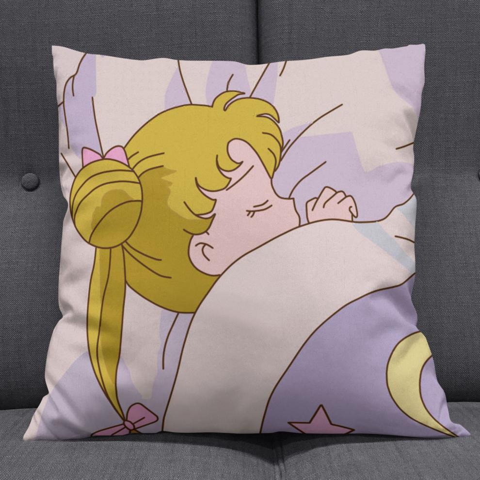 美少女战士周边抱枕小仙女可爱靠垫动漫周边双面图抱枕生日礼物女生