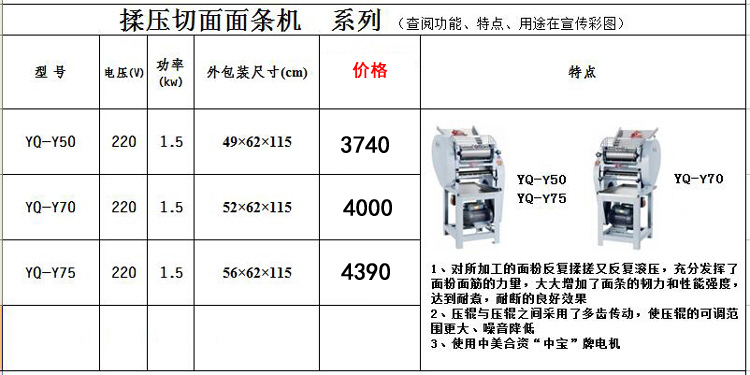 永强压面机永强25压面条两用压切面条机yq130高速压面机商用永强130