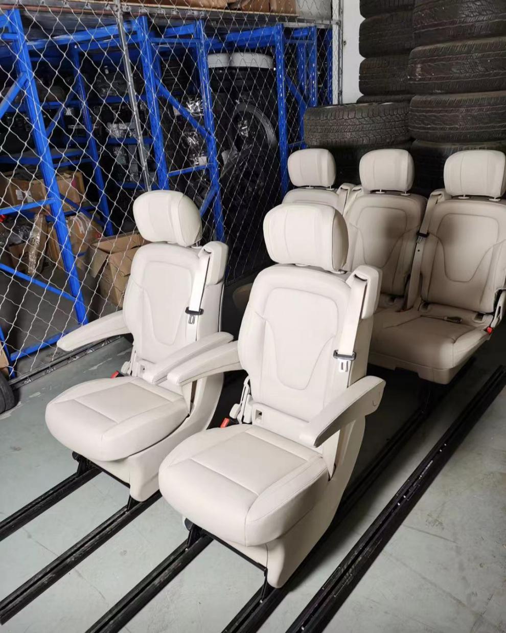 奔驰威霆原厂拆车座椅新全顺大通依维柯福田金杯江淮汽车双人座一张