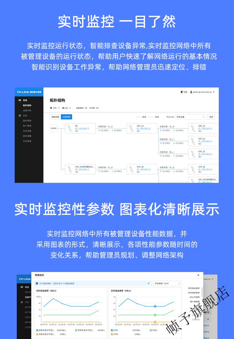 【家用企用】tp-link无线网桥室外ap监控大功率定向3公里wifi传输 1