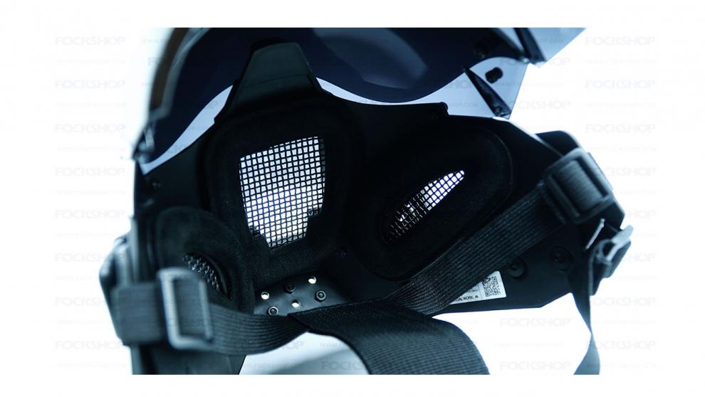 赛博朋克面具机能面具赛博朋克黑色面罩科技头套道具中国无fockhsop否