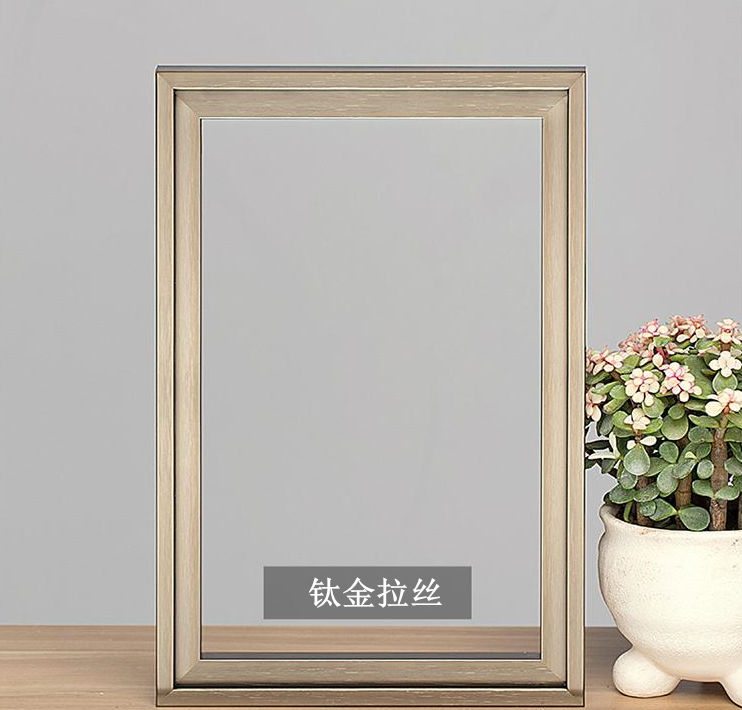 酒柜门玻璃柜门铝合金厨柜门柜门铝合金镜框书柜门玻璃门小窄边香槟