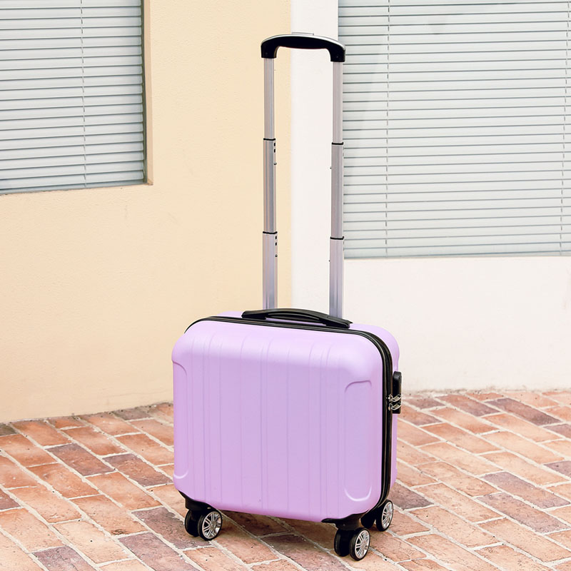 卡帝乐鳄鱼(cartelo)可定制logo行李箱18吋登机箱女迷你小拉杆箱万向