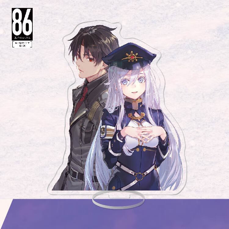 86不存在的战区手办86不存在的战区立牌芙拉迪蕾娜米利泽辛艾亚克力