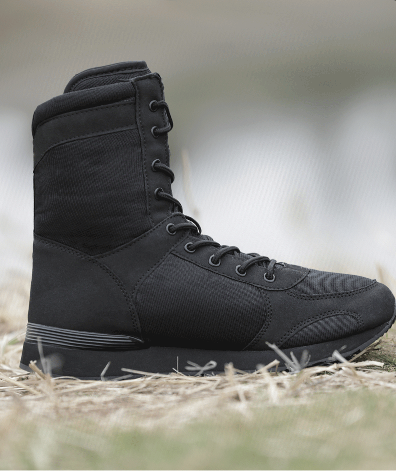 盾郎男轻作战靴男高帮春战地靴户外透气特战登山鞋战术靴踏云靴40