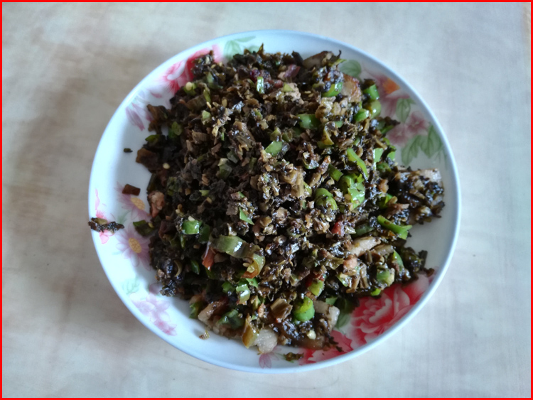 萍乡特产坛子擦菜 没剁的芥菜擦菜外婆菜芥菜搓菜500g 三份【图片