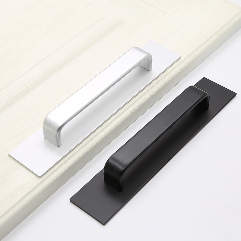 门窗拉手把手窗户木门阳台推拉门移门明装手把免打孔铝合金 5555明装